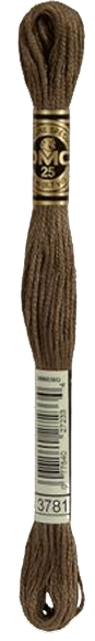 DMC 3781 Skeine Wrought Iron Brown