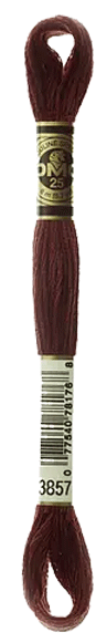 DMC 3857 Skeine Oxblood Red
