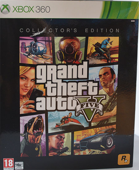 Grand Theft Auto 5 box